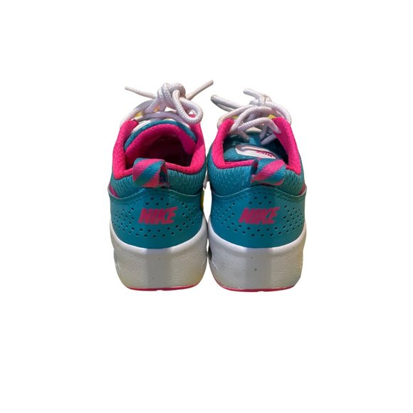 NIKE Air Max Thea Pink Aqua Kids Sneakers Size 11C - Picture 4 of 6